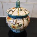 Prachtige pot met deksel. Zuidholland plateel, Antiek en Kunst, Antiek | Keramiek en Aardewerk, Ophalen of Verzenden