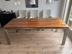 Bert Plantagie Noten eettafel - 220 x 100 x 77, Huis en Inrichting, Tafels | Eettafels, Ophalen, 100 tot 150 cm, 200 cm of meer