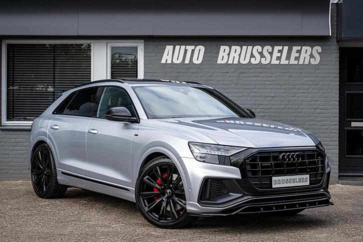 Audi Q8 55 TFSI e quattro Pro S-Line Plus sport Mega complee, Auto's, Audi, Bedrijf, Te koop, Q8, 4x4, ABS, Achteruitrijcamera