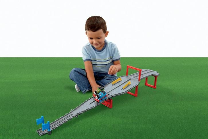 Thomas de Trein Take-N-Play Brug - Go Go Speedy Switch Track, Kinderen en Baby's, Speelgoed | Thomas de Trein, Zo goed als nieuw