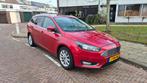 Ford Focus 1.0 Titanium 125pk vol opties - Nieuwe APK!, 125 pk, Zwart, Leder en Stof, Handgeschakeld