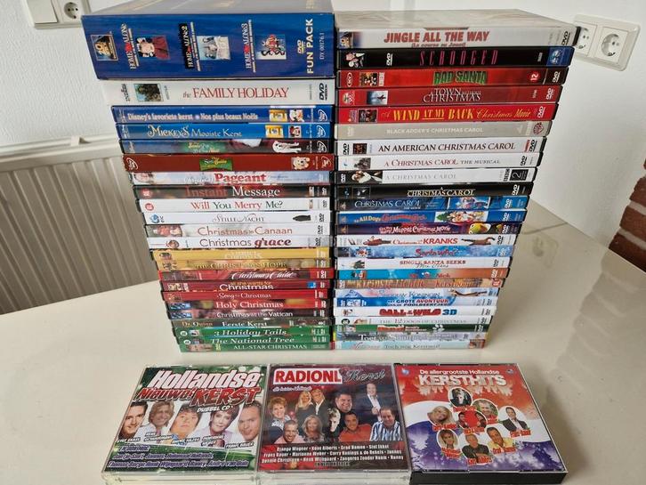 Kerstmis CD+DVD Pakket, Cd's en Dvd's, Cd's | Kerst en Sinterklaas, Zo goed als nieuw, Kerst, Verzenden
