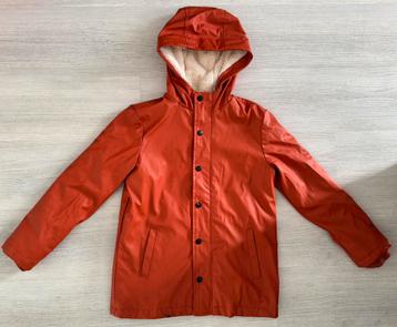 Hema regenjas maat 134/140 oranje beschikbaar voor biedingen