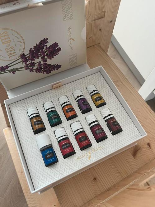 Young Living “Seed to Seal” oliën set + optie diffuser, Witgoed en Apparatuur, Luchtbehandelingsapparatuur, Luchtreiniger, Ophalen of Verzenden