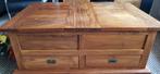 Tafel salontafel teak, Huis en Inrichting, Tafels | Salontafels, Ophalen, Gebruikt, 100 tot 150 cm, Teakhout