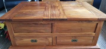 Tafel salontafel teak  beschikbaar voor biedingen