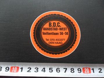stickers Den Haag B.D.C.  Randstad-West Vaillantlaan 56-58 beschikbaar voor biedingen