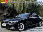 BMW 3-serie 320e BUSINESS+ EDITION LEDER/CAMERA/TREKHAAK, Auto's, Automaat, 4 cilinders, Zwart, Bedrijf