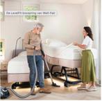 2x Luxe Well-Fair Hoog-Laag Boxspring Bedden, Ophalen, 90 cm, Eenpersoons, Zo goed als nieuw