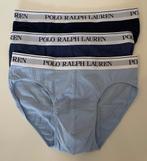 Polo Ralph Lauren set van 3 mannen slips mt Large blauw, Kleding | Heren, Ondergoed, Slip, Blauw, Ophalen of Verzenden