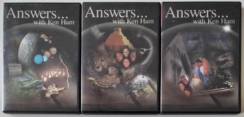 Answers... with Ken Ham (2006) *3 DVD, Cd's en Dvd's, Dvd's | Religie en Gospel, Alle leeftijden, Ophalen of Verzenden
