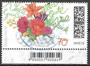 Duitsland 2023 mi.3755 BLOEMENGROET nom.70 + barcode beschikbaar voor biedingen