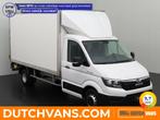 MAN TGE 2.0TDI 160PK DSG Automaat Bakwagen+Laadklep | Naviga, Auto's, Automaat, Stof, Gebruikt, Zwart