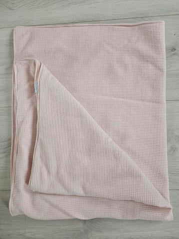 Cottonbaby Ledikant deken  130x145 Roze beschikbaar voor biedingen