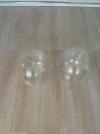 Super Mooie Twee Glazen Bollen mrt fittingen Ikea, Ophalen of Verzenden, Zo goed als nieuw