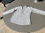Grijze Golfino polo longsleeve, maat 44, Verzenden, Maat 42/44 (L), Zo goed als nieuw, Lange mouw