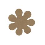 Gomille MDF bloem Ø 13,7 cm dikte 5 mm, Materiaal, ., Nieuw, Ophalen of Verzenden
