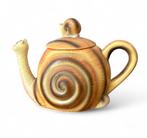 Vintage Siaki Dolomite Theepot Giraffe '60, Huis en Inrichting, Keuken | Servies, Gebruikt, Keramiek, Overige typen, Ophalen of Verzenden