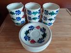 9 boerenbond kop en schotel, Antiek en Kunst, Antiek | Servies los, Ophalen of Verzenden