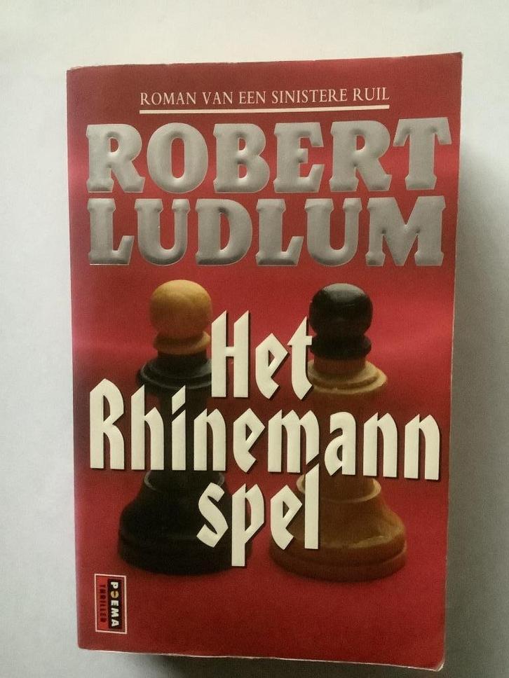 Het Rhinemann Spel; Robert Ludlum; 9024523060; roman duister, Boeken, Romans, Gelezen, Ophalen of Verzenden