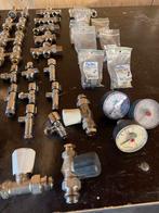 Thermostaten, kranen, shellkraantjes en meer! Nieuw!!!!, Ophalen, Overige materialen, Minder dan 20 mm, Overige typen