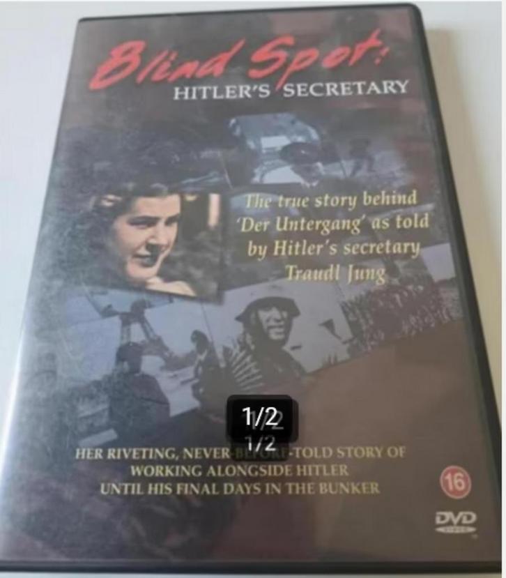 DVD - Blind Spot-Hitler's Secretary, Cd's en Dvd's, Dvd's | Drama, Zo goed als nieuw, Alle leeftijden, Ophalen of Verzenden