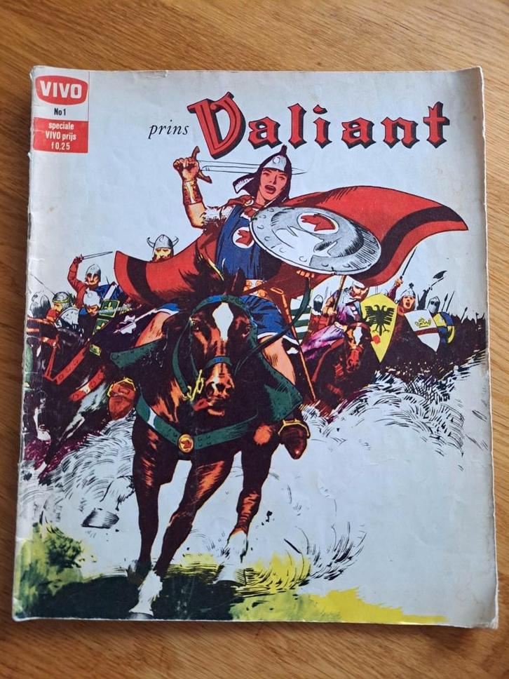 Prins Valiant - in de tijd van koning Arthur - nr 1, Boeken, Stripboeken, Gelezen, Eén stripboek, Ophalen of Verzenden
