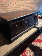 Houten Kist / TV Meubel - 8 Vakken, Ophalen, Gebruikt, 100 tot 150 cm, 100 tot 125 cm