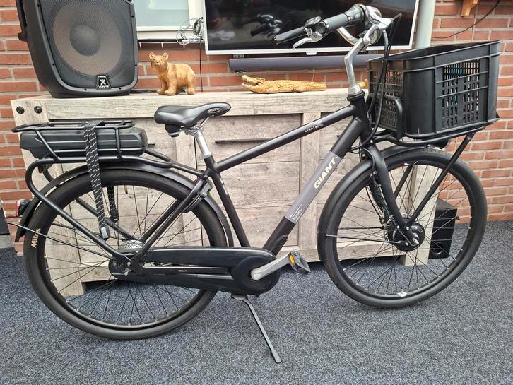 Giant Triple X E+ 500Wh elektrische herenfiets, Fietsen en Brommers, Elektrische fietsen, Zo goed als nieuw, Ophalen