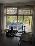 Houte luxaflex taupe, Huis en Inrichting, Ophalen