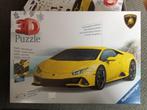 Ravensburger 3D puzzel Lamborghini, Ophalen of Verzenden, Minder dan 500 stukjes, Zo goed als nieuw, Rubik's of 3D-puzzel