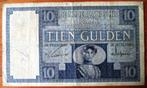 1924 Nederland 10 gulden Zeeuws Meisje 98-167 mm, Ophalen of Verzenden, 10 gulden, Los biljet