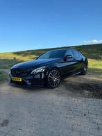 Mercedes-Benz C-Klasse C250 AMG night edition Burmester, Automaat, Zwart, 4 cilinders, Zwart