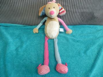 Bruin beige roze blauw velours slungel hond strikjes v Lief beschikbaar voor biedingen