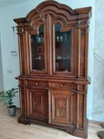 Kersenhouten kast., Huis en Inrichting, Kasten | Vitrinekasten, Ophalen, Gebruikt, 25 tot 50 cm, 200 cm of meer