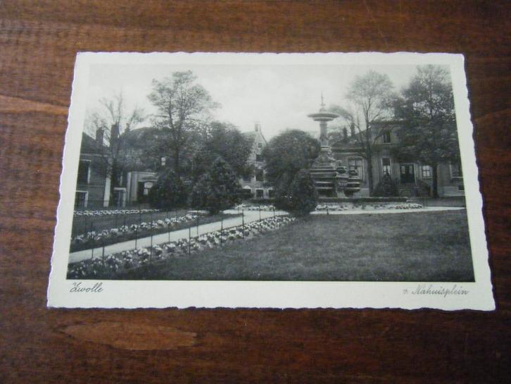 E28 - Zwolle - Nahuisplein - Mooi/Oud, Verzamelen, Ansichtkaarten | Nederland, Overijssel, Ophalen of Verzenden