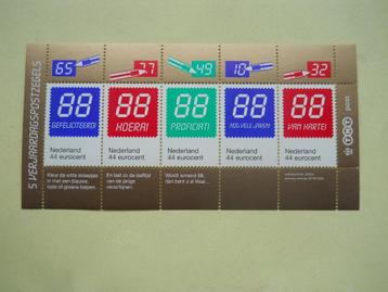 Nederland 2009 Nominaal Verjaardagszegels Blok Nvph.2670 beschikbaar voor biedingen