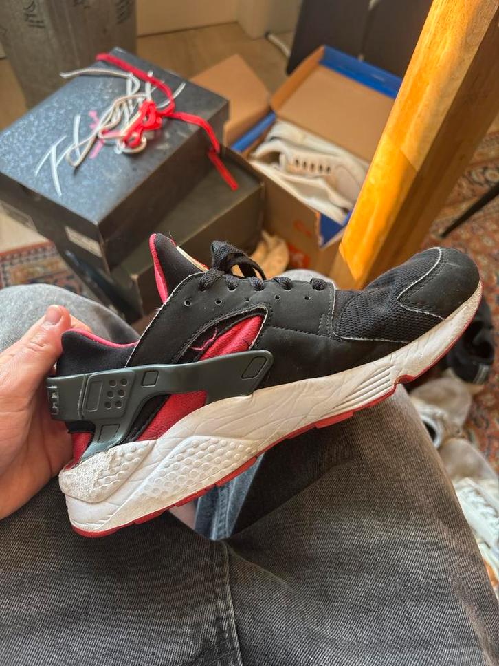 Nike Air Huarache Maat 44, Kleding | Heren, Schoenen, Gedragen, Sneakers of Gympen, Zwart, Ophalen of Verzenden