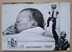 kaart Prins Claus en Willem Alexander - 1968, Verzamelen, Koninklijk Huis en Royalty, Verzenden, Gebruikt, Nederland, Kaart, Foto of Prent