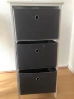 Ladekast (cabinet with foldable fabric drawers), Minder dan 50 cm, Ophalen of Verzenden, Zo goed als nieuw, 3 of 4 laden