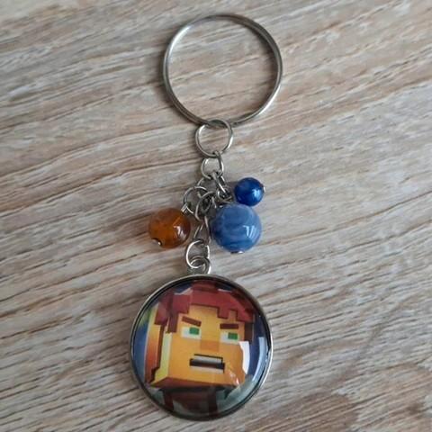 Minecraft - SH04, Verzamelen, Sleutelhangers, Nieuw, Knuffel of Figuurtje, Verzenden