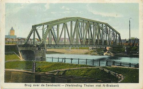 (386-281-011) Tholen Brug over de Eendracht, Verzamelen, Ansichtkaarten | Nederland, Zeeland, Verzenden