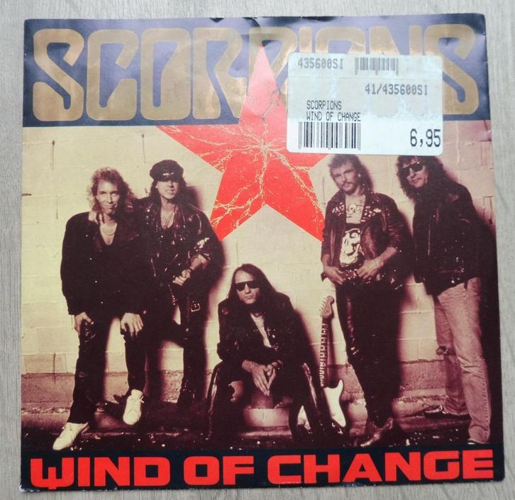 Single: Scorpions – Wind Of Change (1990), Cd's en Dvd's, Vinyl Singles, Gebruikt, Rock en Metal, Verzenden