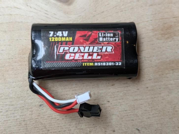 RC auto accu Li-ion, Hobby en Vrije tijd, Modelbouw | Auto's en Voertuigen, Gebruikt, Ophalen of Verzenden