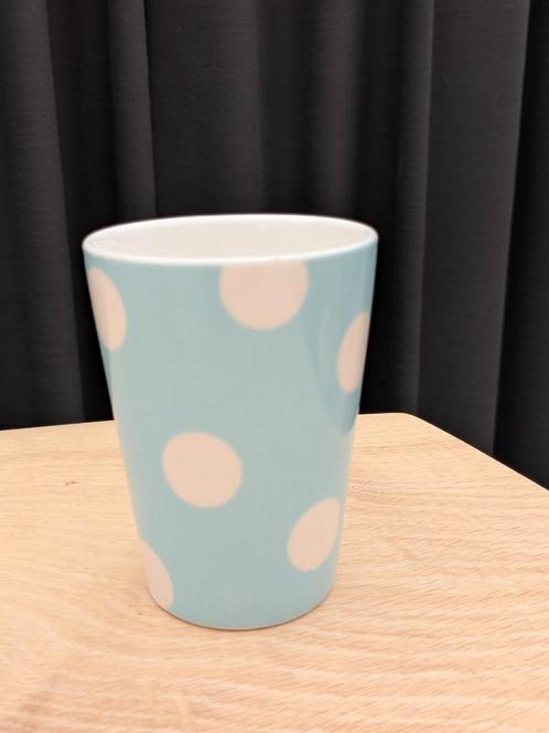 Stippen beker Hema! Ceramic "premier", Huis en Inrichting, Keuken | Servies, Gebruikt, Kop(pen) en/of Schotel(s), Overige stijlen
