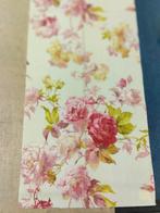 Stalen bedrukte linnen stof - diverse afmetingen, Hobby en Vrije tijd, Stoffen en Lappen, Blauw, Nieuw, Ophalen of Verzenden, 30 tot 120 cm