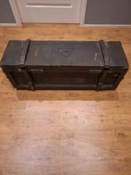 Vintage Legerkist - Authentiek & Stoer, Ophalen, Gebruikt, 100 tot 150 cm, Minder dan 50 cm