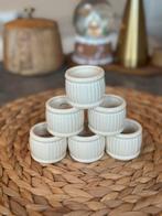 Wedgwood Edme Servetringen - 6 stuks, Nieuwstaat, Ophalen of Verzenden, Nieuw, Overige materialen, Los bestek