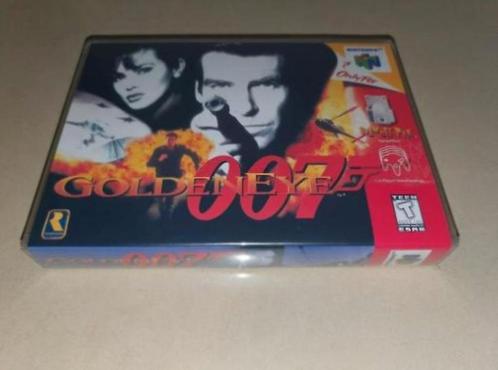 007 Goldeneye N64 Game Case (2), Spelcomputers en Games, Games | Nintendo 64, Zo goed als nieuw, Verzenden
