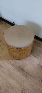 Poef, Huis en Inrichting, Ophalen, Minder dan 50 cm, Gebruikt, Rond